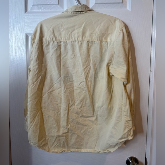 1990s Winnih the Pooh Button up Yellow shirt Vintage Disney Walt Disney Store - Picture 5 of 5